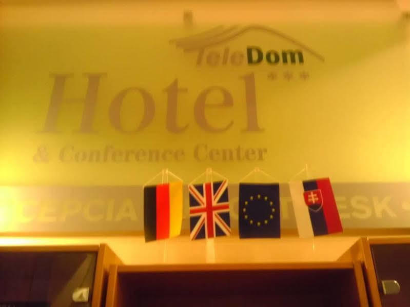 Teledom Hotel Kosice Bagian luar foto